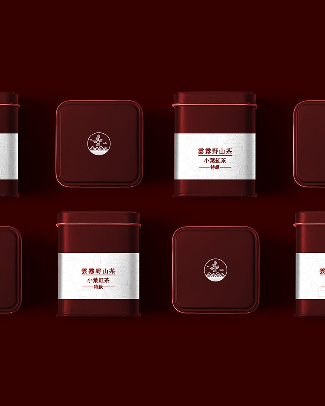 红茶铁盒罐装包装设计